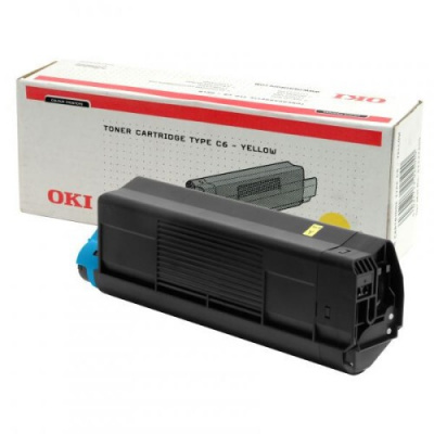 OKI 42127405 żółty (yellow) toner oryginalny