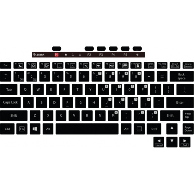 Zebra KYB-ET6X-2IN1-UK1-01 2-in-1 Keyboard, UK