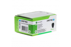 Lexmark 24B7182 błękitny (cyan) toner oryginalny