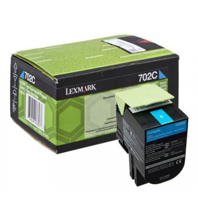 Lexmark 70C20CE błękitny (cyan) toner oryginalny