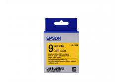 Epson LabelWorks LK-3YBW C53S653005 9mm x 9m, czarny druk / żółty podkład, silna przyczepność, taśma oryginalna