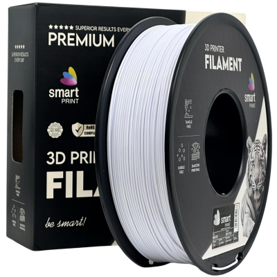 Smart Print FG-S13-E1, 3D filament, HS-PLA, 1,75mm, 1000g, Biały (White)