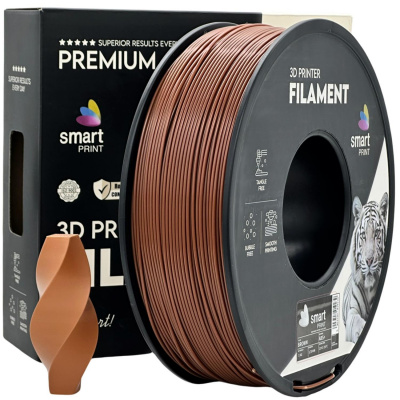 Smart Print FG-S9-E1, 3D filament, ABS+, 1,75mm, 1000g, Brązowy (Brown)