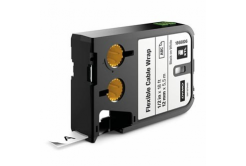 Dymo 1868806, 12mm x 5,5m, czarny druk / biały podkład, taśma oryginalna