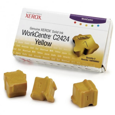 Xerox 108R00662 żółty (yellow) 3 szt. tusz oryginalna