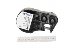 Brady M4-130-492 / 170779, 20.96 mm, Polyester, czarny druk / biały podkład