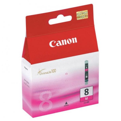 Canon CLI-8M, 0622B001 purpurowy (magenta) tusz oryginalna