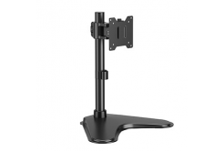Powerton ERGO BASEO Regulowany uchwyt do monitora, czarny, 20 kg, wolnostojący, 17"-49", 75x75/100x100