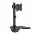 Powerton ERGO BASEO Regulowany uchwyt do monitora, czarny, 20 kg, wolnostojący, 17"-49", 75x75/100x100