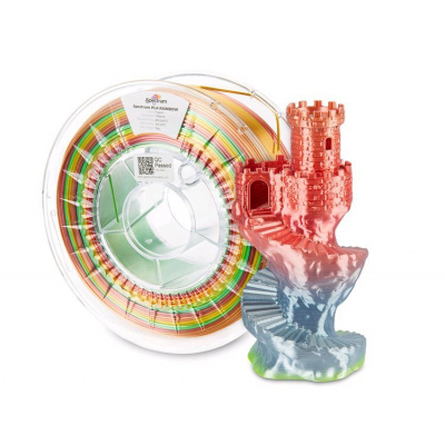 Spectrum 81016 3D filament, PLA Silk Rainbow, 1,75mm, 1000g, Wielokolorowy (Fusion)
