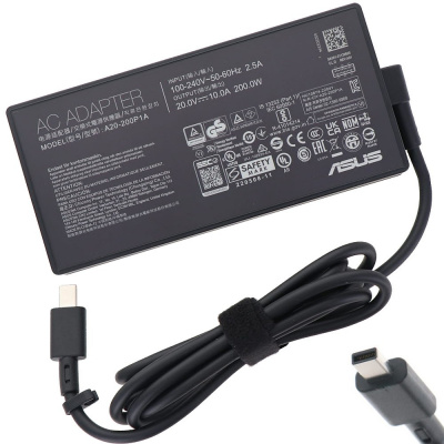 ASUS oryg. ADAPTER 200W 20V 3P (PROSTOKĄT)