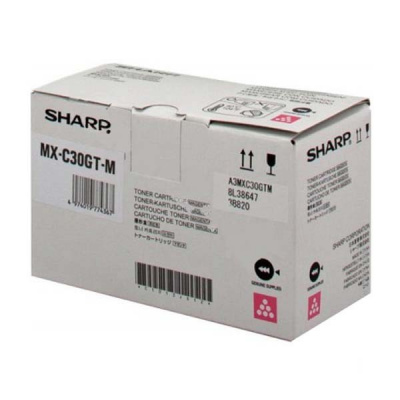 Sharp MX-C30GTM purpurowy (magenta) toner oryginalny