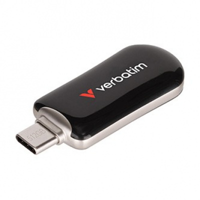 Verbatim 30227 Dual Quicszt.tick, USB flask disk, USB C + USB A 3.2 Gen 1, 512GB, z paskiem, szary