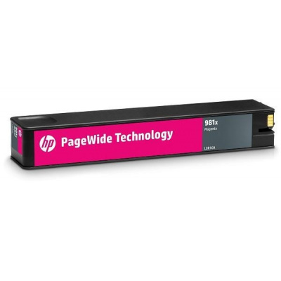 HP 981X, L0R10A purpurowy (magenta) tusz oryginalna