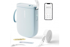 Niimbot D11-H Smart 1AA57331612, etykieciarka, niebieski + etykiety papierowe