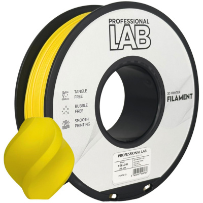 Professional Lab FG-P52-E1, 3D filament, PLA+, 1,75mm, 1000g, Żółty (Yellow)