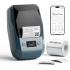 Niimbot M2-H Smart 1BC13121602 mobilna drukarka etykiet, niebieska + rolka etykiet 230 szt.