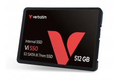VERBATIM SSD Vi550 S3 512GB SATA III, 2.5” W 535/ R 560 MB/s