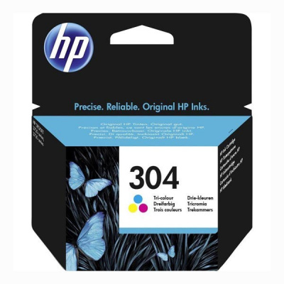 HP 304 N9K05AE kolorowa (color) tusz oryginalna