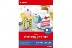 Canon Matte Photo Paper MP-101D 4076C005, 240 g/m2, A4, 50szt., matowy, atramentowy, biały, papier fotograficzny