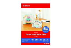 Canon Matte Photo Paper MP-101D 4076C006, 240 g/m2, 7x10cm, 20szt., matowy, atramentowy, biały, papier fotograficzny