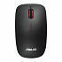 ASUS WT300/Podróżna/Optyczna/1 600 DPI/Bezprzewodowe USB/Czarna