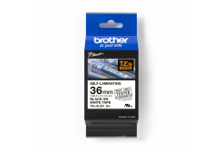 Brother TZ-SL261 / TZe-SL261 Pro Tape, 36mm x 8m, czarny druk / biały podkład, taśma oryginalna