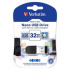 Verbatim 49822 Store N Go Nano, Pamięć flash USB, USB A 2.0, 32GB, z adapterem USB Micro, czarny
