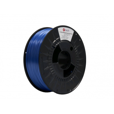 C-Tech 3DF-P-SPLA1.75-5005 3D filament, PREMIUM LINE, Silk PLA, RAL5005, 1,75mm, 1000g, Niebieski sygnałowy (Signal blue)