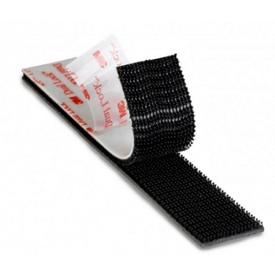 3M Dual-Lock SJ3550, czarny, rolki  12,7 mm x 45,7 m