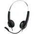 Genius HS-220U 31710020400, sluchátka s mikrofonem, ovládání hlasitosti, černá, 2.0, uzavřená, USB