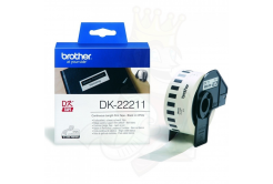 Brother DK-22211, 29mm x 15,24m, powlekane folią, oryginalna rolka ciągła