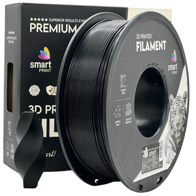 Smart Print FG-S12-E1, 3D filament, HS-PLA, 1,75mm, 1000g, Czarny (Black)