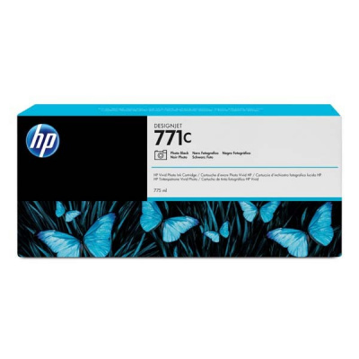 HP 771C B6Y13A foto czarny (photo black) tusz oryginalna