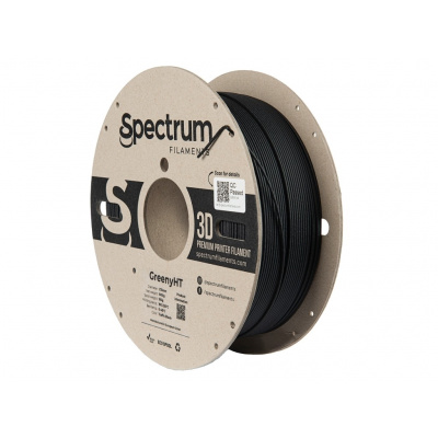Spectrum 80699 3D filament, greenyHT, 1,75mm, 1000g, Czarny (Traffic black)