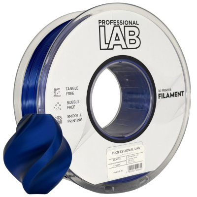 Professional Lab FG-P115-E1, 3D filament, PLA Silk, 1,75mm, 1000g,  Tri Color, Niebieski (Storms whisper)