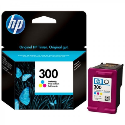 HP 300 CC643EE kolorowa tusz oryginalna