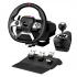 Kierownica Genius GX Gaming SpeedMaster X5 FF, kierownica z pedałami i dźwignią zmiany biegów, USB-C, czarna, PC, PS4, XBOX One