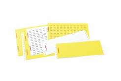 Partex etykiety samoprzylepne PFA20018KT9, 9,5 x 17,5 mm, białe, 352 szt., A4, 1 lista