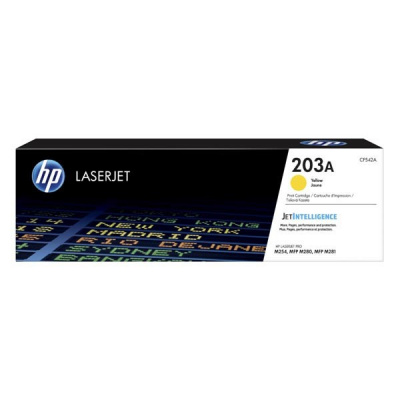 HP 203A CF542A żółty (yellow) toner oryginalny