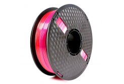 GEMBIRD 3DP-PLA-SK-01-RP, 3D filament, PLA, 1,75mm, 1000g, silk rainbow, czerwony/fioletowy
