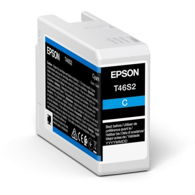 Epson T46S2 C13T46S200 błękitny (cyan) tusz oryginalna