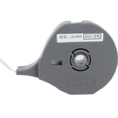 Taśma samoprzylepna Biovin LS-06W, 6mm x 8m, biały