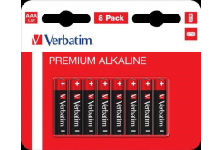 VERBATIM Alkalické baterie AAA, 8 PACK , LR03