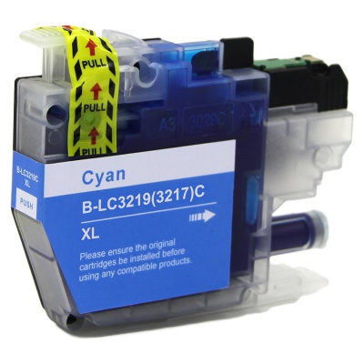 Brother LC-3217XL / LC-3219XL błękitny (cyan) tusz zamiennik