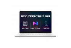 ASUS ROG Zephyrus G14/GU405AR-SY003WZ/U9-386H/14"/2880x1800/32GB/1TB/RTX 5070Ti/W11H/Biały/2R
