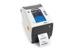 Zebra ZD611 Healthcare ZD6AH22-T0EB02EZ TT, 8 dots/mm (203 dpi), drukarka etykiet, USB, BT, Ethernet, Wi-Fi, EPLII, ZPLII, kit (USB), white (następca GC420t)