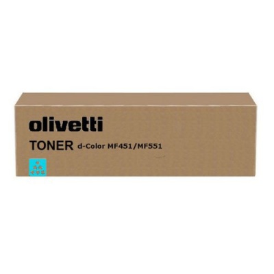 Olivetti B0821 błękitny (cyan) toner oryginalny