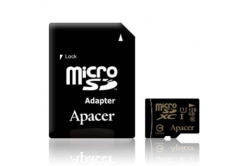 Apacer karta pamięci Secure Digital Card U1, 128GB, micro SDXC, AP128GMCSX10U1-R, UHS-I U1 (Class 10), z adapterem