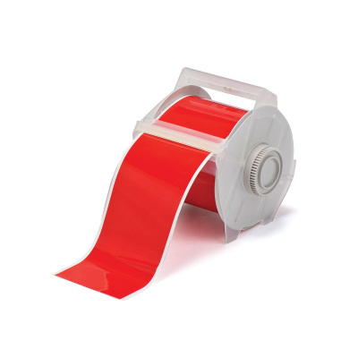 Brady GM Tape B-7569 Red 100mm x 30m / 120947, etykiety, GlobalMark Indoor/Outdoor Vinyl Tape, 101.00 mm x 30 m
